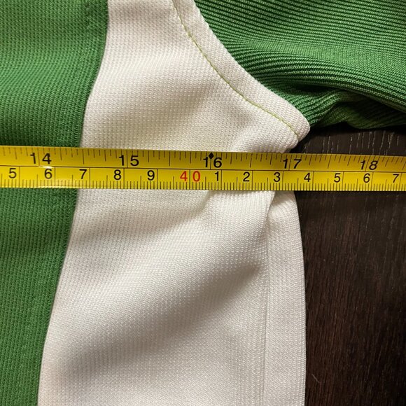 Youth Size Large Vancouver 2010 1/4 Zip Sweater Pullover Vest Green White Jacket - Picture 12 of 12